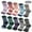 Colorful, variant on 10 Pairs Warm Wool Socks for Women Thick Knit Thermal Boot Crew Winter Warm Socks Size 6-10