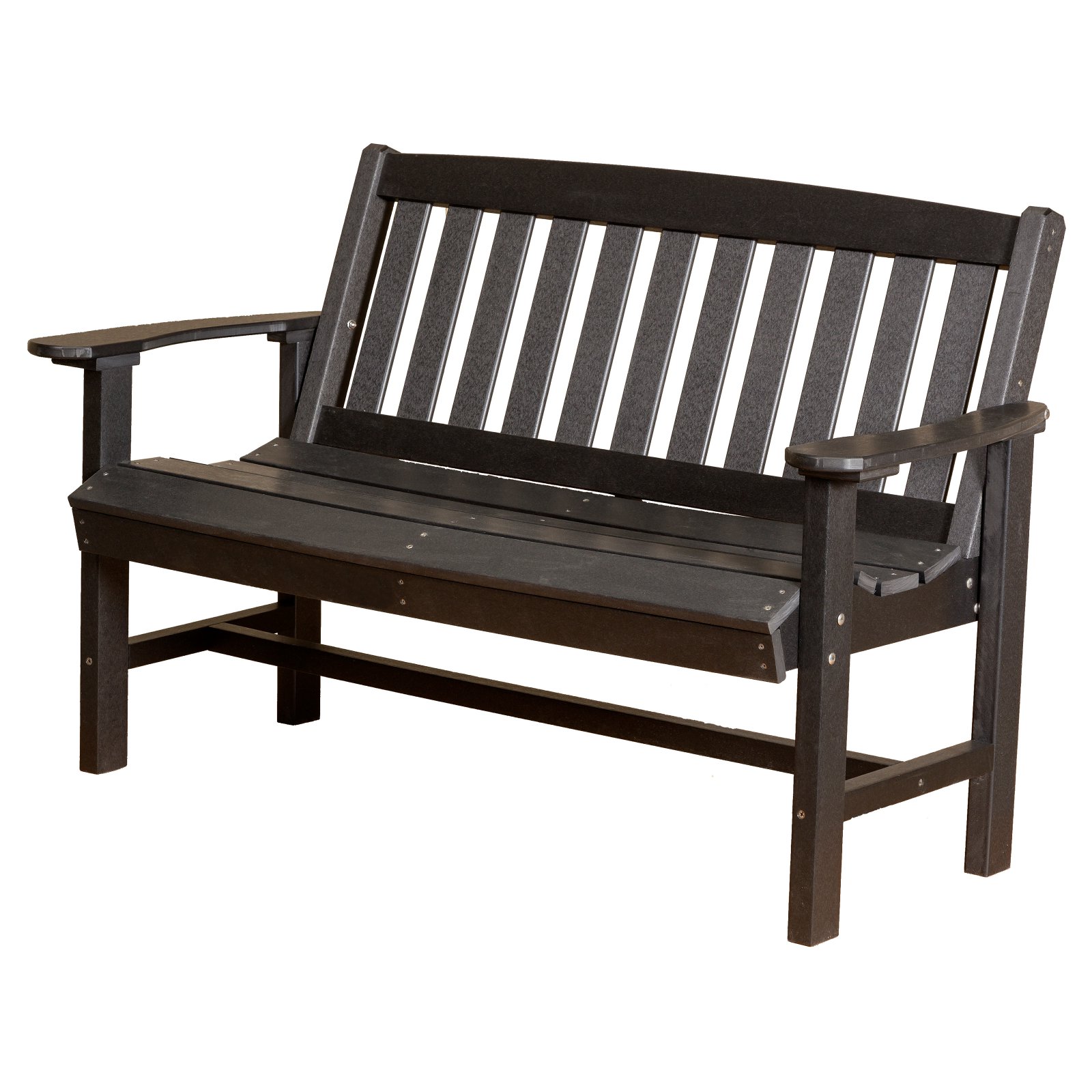 Little Cottage Classic Mission Garden Plastic Resin Bench Walmart