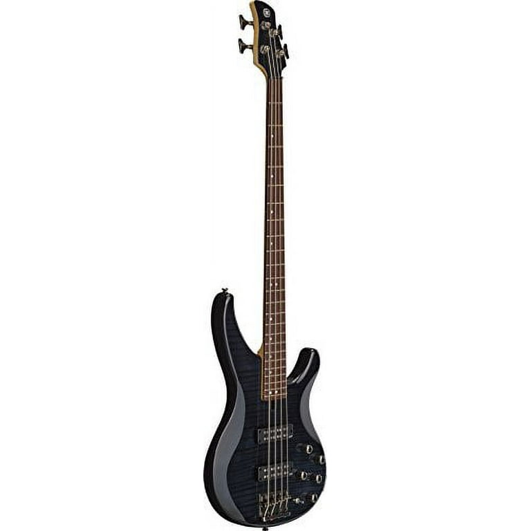 Yamaha TRBX600 Series TRBX604FM Bass Guitar (Flame Translucent