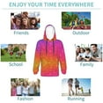 thumbnail image 5 of Easygdp Holiday Shiny Boys Hoodie Kids Sweatshirt Youth Pullover With Hood-Large, 5 of 6