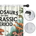 thumbnail image 4 of Blackout Kids Curtains,Cute Dinosaur Pattern Childrens Insulated Curtains Set Of 2,Bedroom Essentials,Toddler Room Decor 52x84in(132x213cm), 4 of 4