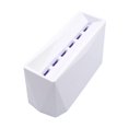 thumbnail image 3 of Estante de almacenamiento para pinzas de pestañas, accesorios de herramientas de 6 agujeros para recoger y organizar suministros, duradero, fácil de Blanco Sunnimix soporte para pinzas de pestañas, 3 of 8