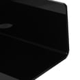 thumbnail image 3 of OFFIGAM Estante Negro Para Pared Estilo Moderno Con Soporte Acrílico Duradero, 3 of 8