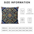 thumbnail image 5 of Nawypu  Throw Pillow Covers Watercolor Pattern Ceramic Tiles and Oriental Vintage Round Colorful Painting Decor Pillow Cases Home Decorative Square Pillowcases, 5 of 5