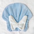 thumbnail image 3 of Dsseng Super Absorbent Hair Towel Wrap for Wet Hair  Microfiber Hair Drying Towel Cap, 3 of 9