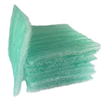 wioboy Paint Booth Exhaust Filter Pad, 20.5"x 25"x 2.5"(50 Pack), Spray Booth Filter, Fiberglass Paint Arrestor for Air Filter System(15 Gram)