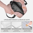 thumbnail image 3 of Fuzoiu Beautiful Fox Print Insulated Lunch Bag for Women Men Large Reusable Lunch Box Adult Leakproof Portable Cooler Tote Bags for Work Picnic, 3 of 7