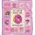 thumbnail image 5 of Yibo Cookies Blanket Flannel Soft and Comfortable Anti-static Bed Sofa Blanket, 5 of 7