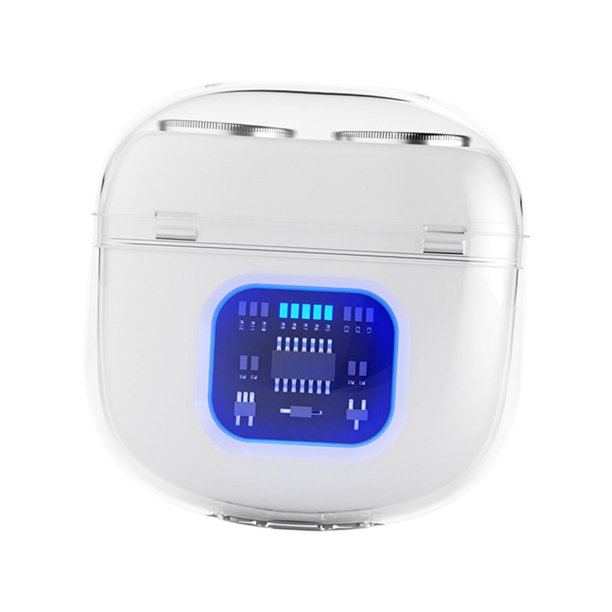 Mini afeitadora para hombres Afeitadora eléctrica para barba recargable USB recargable en húmedo y Blanco Sunnimix afeitadora eléctrica