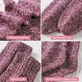 thumbnail image 2 of 5 Pairs Wool Socks - Wool Socks for Women Super Soft Hiking Thick Knit Cabin Cozy Warm Long Gift for Women, 2 of 7