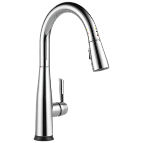 Delta Essa Single Handle Pull Down Kitchen Faucet In Chrome 9113