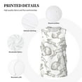 thumbnail image 3 of Sikiie Hand Drawn Rabbit Basketball Jersey Reversible Men's Mesh Athletic Sports Shirts Training Practice S-4XL3X-Large, 3 of 6