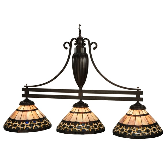 45.5"L Ilona 3 Lt Island Pendant
