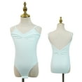 thumbnail image 7 of Pitauce Girls' Classics Camisole Dance Leotard V-Back Seamless Dance Undergarment for Ballet Gymnastics, 7 of 7