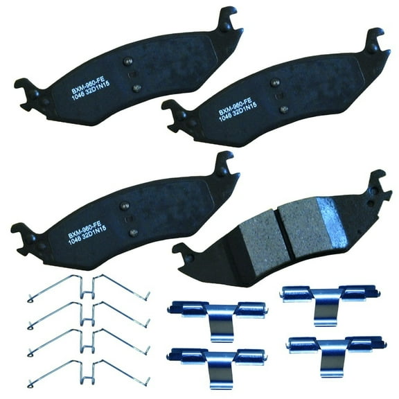 Bendix Brakes Disc Brake Pad Set Fits select: 2004-2007 FORD ECONOLINE