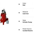thumbnail image 2 of Liberty Pumps PRG Series 1 HP Automatic Residential Grinder Pump - PRG101A, 2 of 2