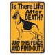 thumbnail image 1 of Tenga cuidado con el perro del patio, pintura en hojalata retro, prohibición de jardín, señal de advertencia, decoración del hogar, pintura colgante sin marco, 1 of 6