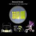 thumbnail image 3 of 42 Pcs Autocollants Réfléchissants pour Vélo Logo Sécurité Nocturne Bande d'Avertissement pour Scooter Casque Autocollants Réfléchissants Rouges, 3 of 3