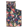 thumbnail image 2 of Shiba Inu and Pioneer Flower Toddler Nap Mats for Kids Preschool,Sleeping Mat Bag or Kids,Toddler Sleeping Bag,Toddler Nap Mat or Daycare, 2 of 6