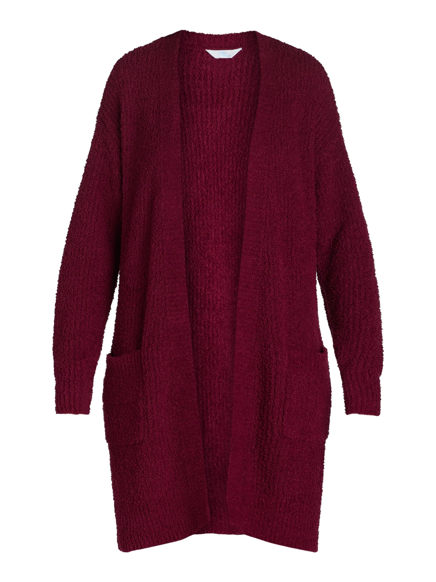 Time and Tru Women's Super Soft Cardigan, Size XS-XXXL