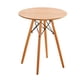 thumbnail image 1 of Mesa de Comedor redondo para 4 Personas ilios innova  desayunador Oslo 80 cm madera, 1 of 4