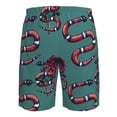 thumbnail image 6 of Naloa Snake And Rose Men's Beach Shorts, Surfing shorts, Swim trunks, Quick Dry Swim Trunks for Surfing Beach Fun - X-Large, 6 of 9