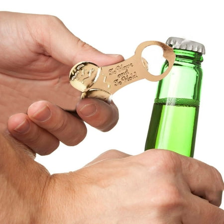 

Gaiseeis Funny Beer Bottle Opener Aluminum Alloy Material Spoof Fun So-da Opener Kitchen Tools as show