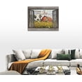 thumbnail image 5 of Rustic Old Barn Wall Decor Country Barn Windmill Pictures Wall Art Farmhouse Hummingbird Canvas Print Painting Framed Home Artwork For Bathroom Living Room Bedroom Kitchen Office 16"x12", 5 of 6