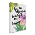 thumbnail image 3 of Stupell Industries You Are Altogether Beautiful Spiritual Calligraphy Quote Canvas Wall Art, 36 x 48, Design by Amy Brinkman, 3 of 5