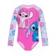 thumbnail image 1 of Traje de baño Disney Lilo and Stitch de manga larga para niñas, 1 of 9