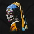 thumbnail image 2 of Girl With Pearl Earring Candy Skull Romper Boys or Girls Infant Baby Brisco Brands NB, 2 of 6