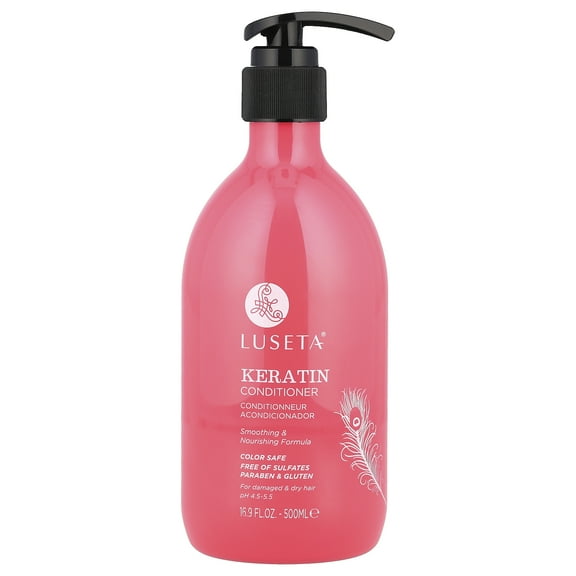 Luseta Beauty Keratin Conditioner, 16.9 fl oz (500 ml)