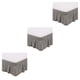 thumbnail image 3 of Kearding Faldón De Cama Elegante Y Fácil De Limpiar Para Un Hogar Elegante Faldones De Cama Fáciles De Limpiar Gris US-Full54*75in Type1 NO1, 3 of 6