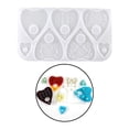 thumbnail image 3 of Ouija Board Resin Silicone Planchette Epoxy Resin Casting for crafts Pendant Charms Heart, 3 of 9