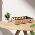 thumbnail image 3 of Exquisite Storage Plate Keep Desktop Tidy Wood Decorative Moon Style Cookie Plate for Home, 3 of 8