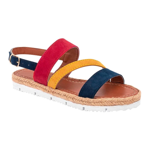 Sandalias de piso Marca RBCOLLECTION Exterior Sintético Color Azul RBCOLLECTION 117148