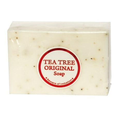 Original Tea Tree Soap - Antiseptic/Whitening Soap Bar for Acne Prone Skin W/ Kojic Acid and Vitamin