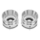 thumbnail image 1 of Adaptador de cubo NAB de 10 pulgadas, 1 par, abridor de aleación de aluminio, dispositivo de carga universal para Studer ReVox, Akai, Teac, color blanco plateado, 1 of 12