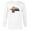 White, variant on Disney Hannah Montana Logo - Long Sleeve T-Shirt for Men -Customized-White