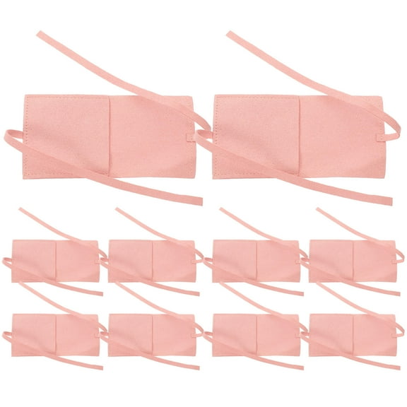 OUNONA  10 Pcs Microfiber Jewelry Pouch Velvet Bag Premium Lint