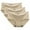 Beige, variant on 8-Pack Womens Seamless Panties Ice Silk Soft Underwear Plus Size Bikini Panty Breathable Hipster Stretch Underpants