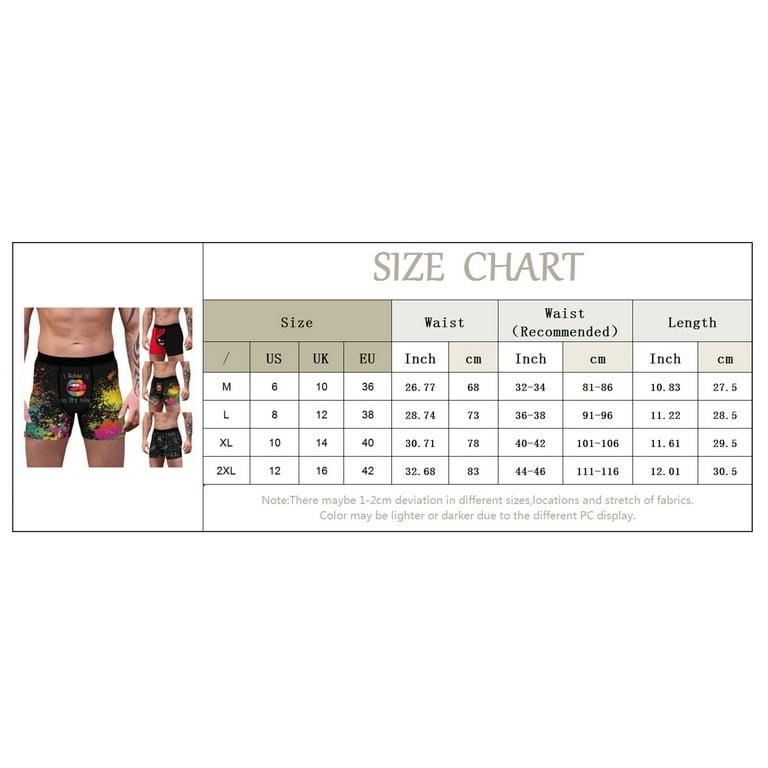 Men Warm Pants Men's Fashionable Printed Casual Sports Breathable Boxers  With Close-Fitting Underpants Pro Club Cargo Sweatpants For Man 