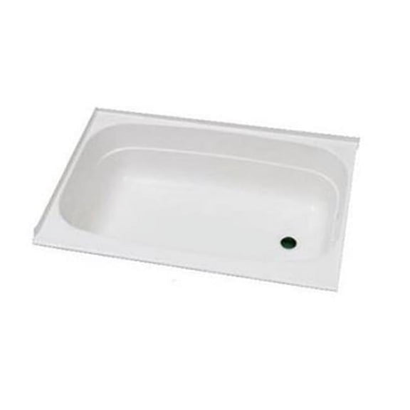 S Recreation B1G-BT2436WR 24 x 36 in. Bath Tub - Right Hand Drain, White