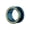 blue, variant on 1PCS Stainless Steel Hollow Double Color Ear Expanders Jewlery Pirecing Plugs/-gold-12mm