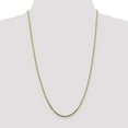 thumbnail image 2 of 14K Yellow Gold 2mm Lightweight Handmade Flat Chain, 2 of 6