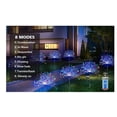 thumbnail image 2 of Solar Garden Lights, Outdoor Firework Lights, 3 Pack 120 LED Solar Lights Decorative Stake with Remote, 8 Modes DIY Landscape Light Waterproof Lamps for Walkway Pathway Backyard Lawn(Colorful), 2 of 8