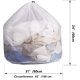 thumbnail image 2 of Bolsas de lavandería de malla blanca, bolsas grandes de malla con cordón, bolsas extra grandes (sin incluir ropa), 2 uds., 2 of 3