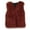 Red, variant on Byoo Toddler Girls Outfit Set Solid Sleeveless Thick Cozy Coat Set Warm Outwear Winter Clothes Sets for Kids