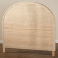 thumbnail image 6 of bali & pari Lanica Japandi Sun Bleached Rattan Queen Size Standalone Headboard, 6 of 6