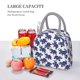 thumbnail image 5 of Easygdp Boho elephant Bolsa de Almuerzo Insulada Grande, Forro de Aluminio, Diseño Espacioso, a Prueba de Fugas, Ideal para Trabajo, Picnics, Viajes y Actividades al Aire Libre, 5 of 6